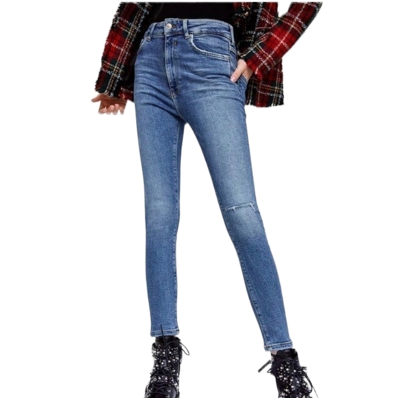 Zara The '80s High Waist Skinny Jeans - Picture 11 of 11
